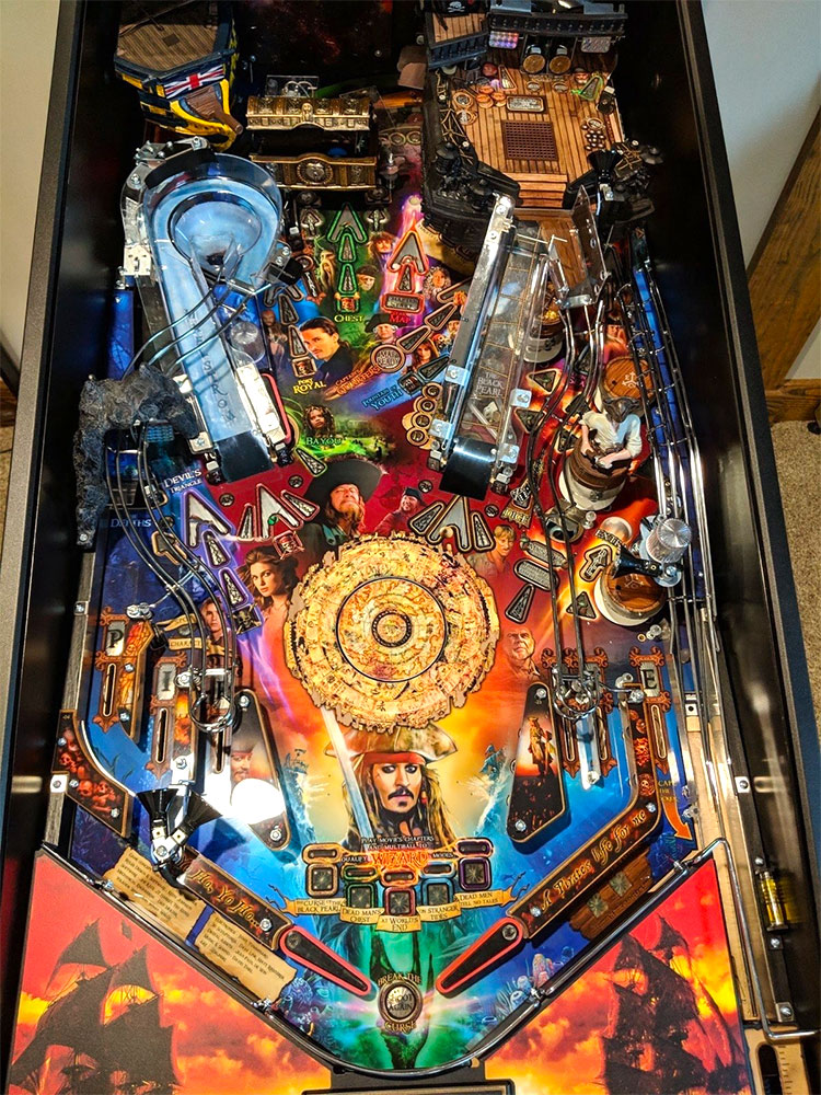 Pirates of the Caribbean LE Pinball - Arcade Party Rental Game Rental