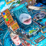 JAWS Pinball Game from STERN available for corporate Arcade Party Rental