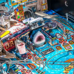 JAWS Pinball Machine STERN Pinball Arcade Party Rental