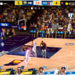 NBA Superstar Arcade Game NBA Hoops basketball from Arcade Party Rental