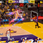 NBA Superstar Arcade Game action shot renting in Las Vegas Arcade Party Rental