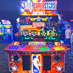 NBA Superstar Arcade Game at the location in a local game room Las Vegas