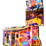 NBA Superstar Arcade Game from Raw Thrills available for rent from Arcade Party Rental