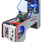 Quarterback PRO from ICE Games single cabinet is available for rent Las Vegas Los Angeles from Arcade Party Rental