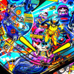 Uncanny X-Men pinball game by Stern Pinball for event hire by Arcade Party Rental San Francisco