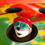 Whack a Mole arcade game for rent with Original Mole Head from Arcade Party Rental Las Vegas