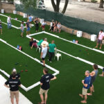 Bocce Ball courts available for school events Arcade Party Rental