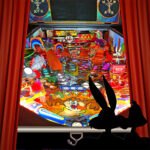 Looney Tunes pinball game Spooky Pinball event and corporate rental and hire Arcade Party Rental Las Vegas