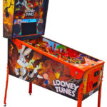 Looney Tunes pinball machine from Spooky Pinball for rent from Arcade Party Rental San Francisco