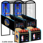 NBA Hoops Basketball Arcade Game for hire available from Arcade Party Rental San Francisco