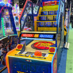 Tic Tac Toe innovated arcade attraction for competitive play for rent Las Vegas Los Angeles San Francisco